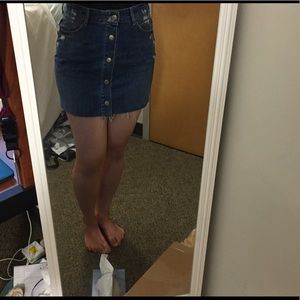 ZARA Denim Skirt